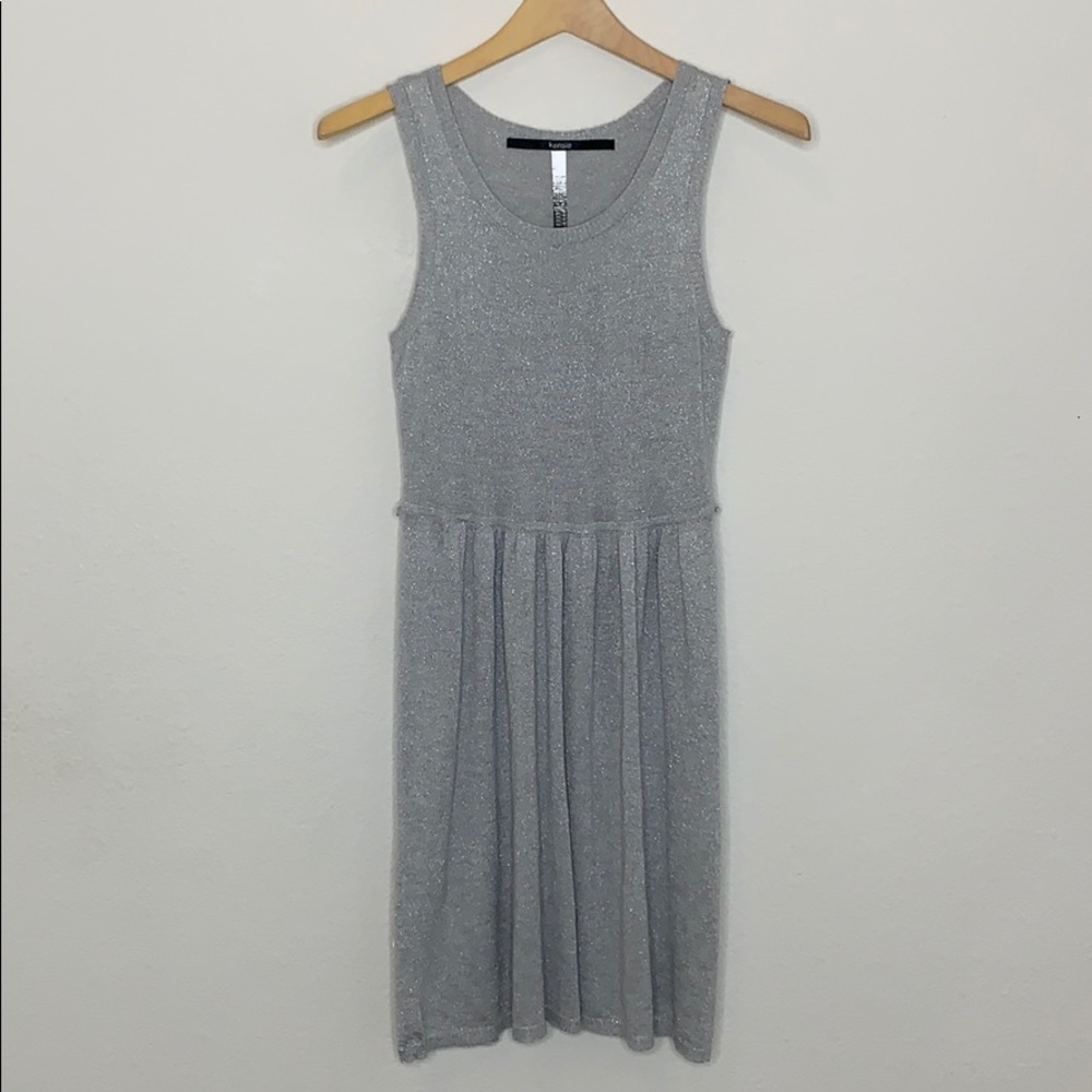 Kensie Shimmer Blouson Dress